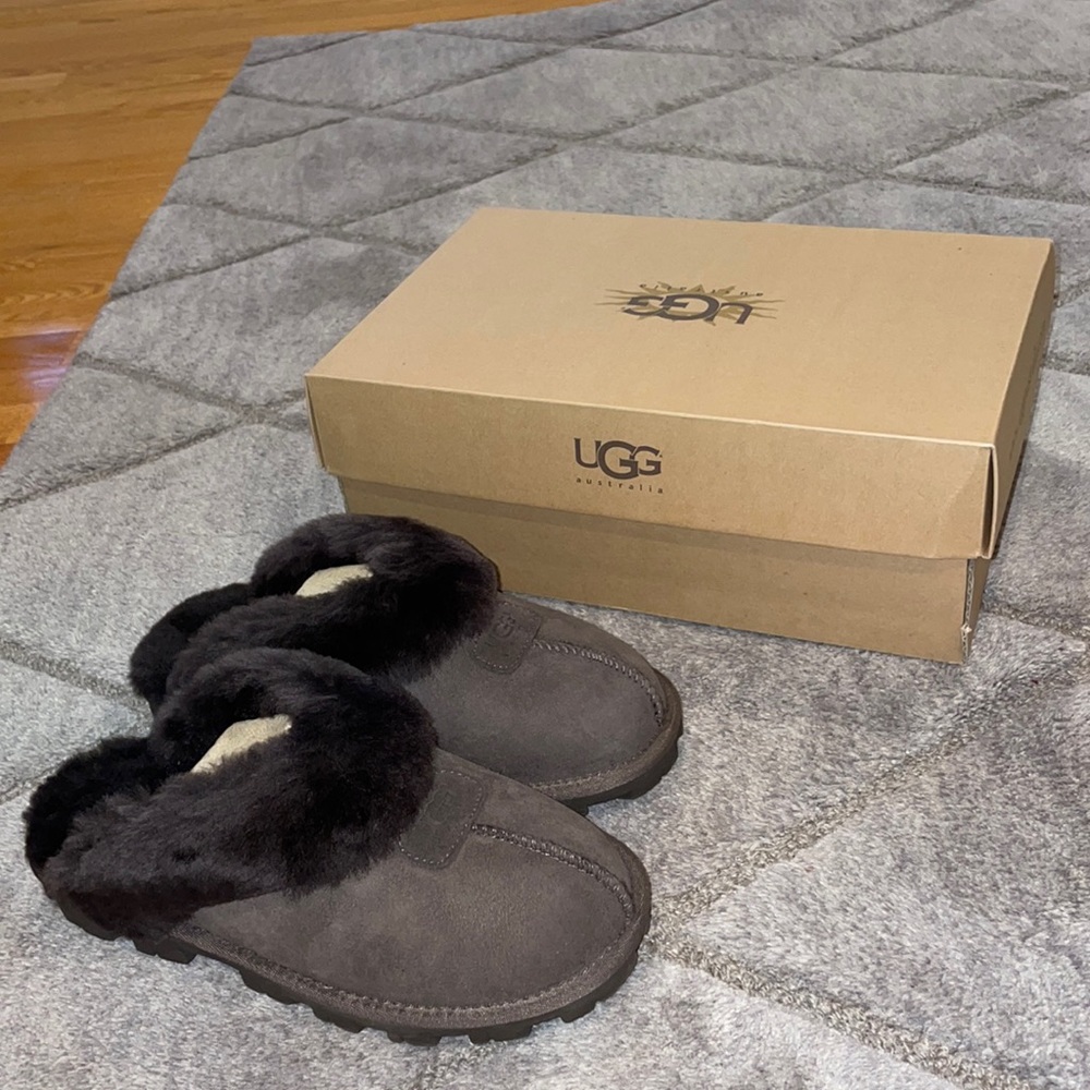 Size 6 chocolate brown uggs